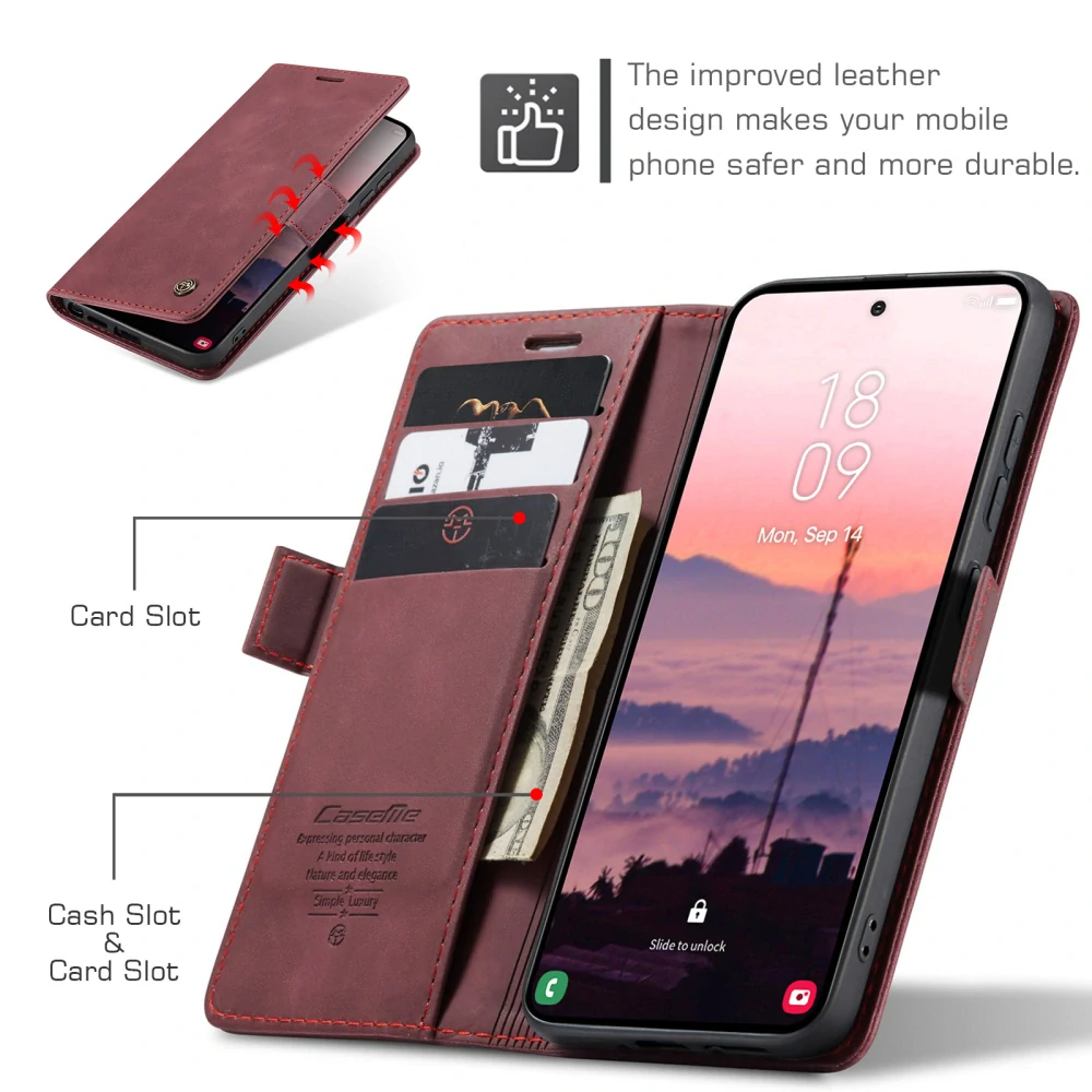 Puzdro na Samsung Galaxy S26 Ultra CASEME červené