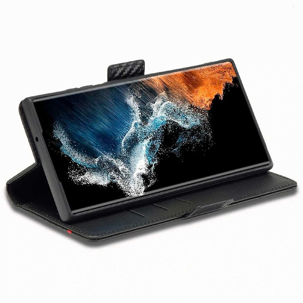 Puzdro na Samsung Galaxy S26 Ultra Carbon vertical