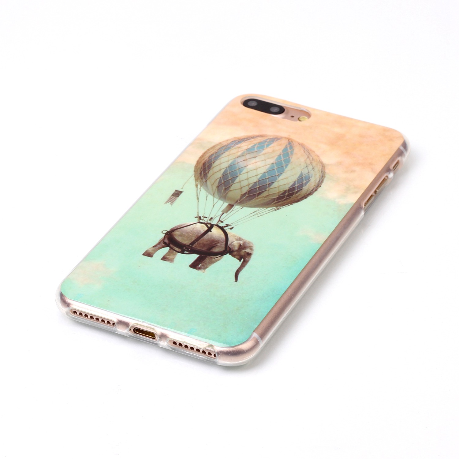 Kryt na iPhone 7 Plus / 8 Plus Balloon and elephant