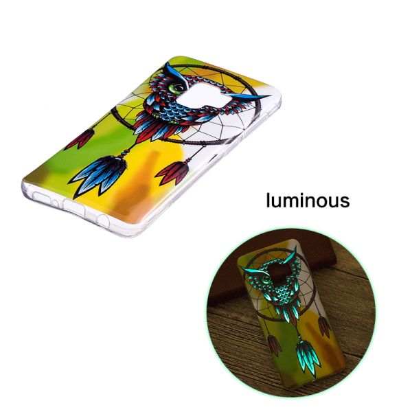 Kryt na Samsung Galaxy S9 svietiaci Sova Owl Old School Horde