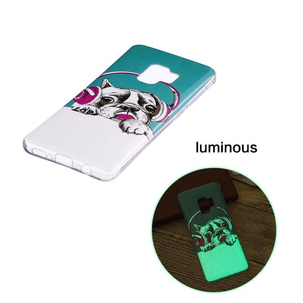 Kryt na Samsung Galaxy S9 svietiaci Music dog