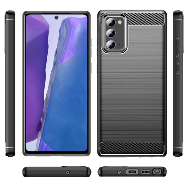 Kryt na Samsung Galaxy Note 20 Carbon čierny