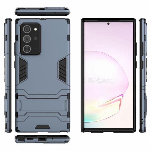 Kryt na Samsung Galaxy Note 20 Ultra Clip sivý