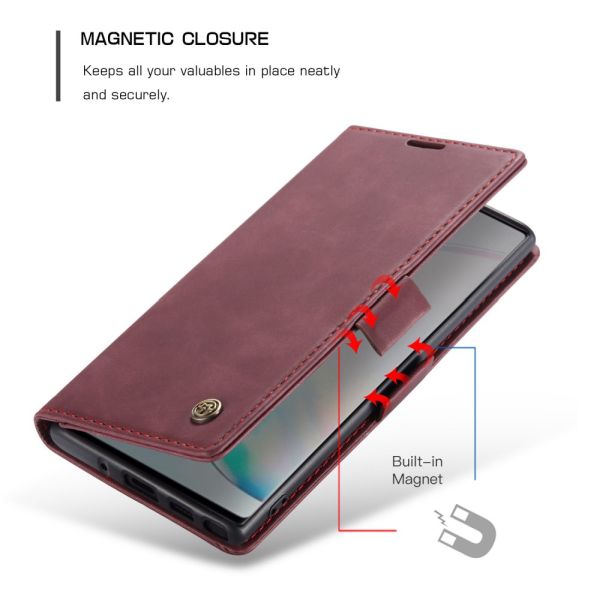 Puzdro na Samsung Galaxy Note 10 CASEME červené