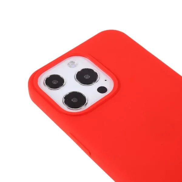 Kryt na iPhone 13 Pro gumový červený