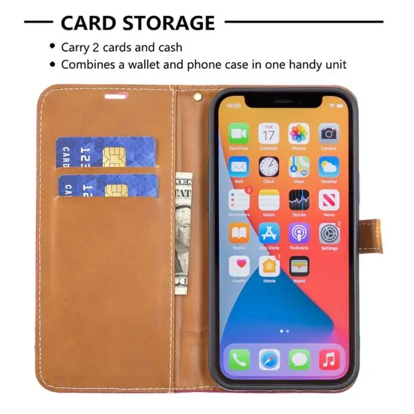 Púzdro pre iPhone 13 Pro Jeans ružové