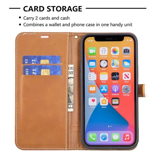 Púzdro pre iPhone 13 Pro Jeans červené