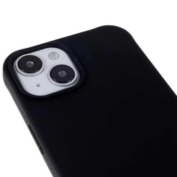 Kryt na iPhone 14 Wide gumový so šnúrkou na krk čierny