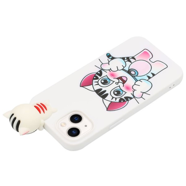 Kryt iPhone 14 3D mačiatko