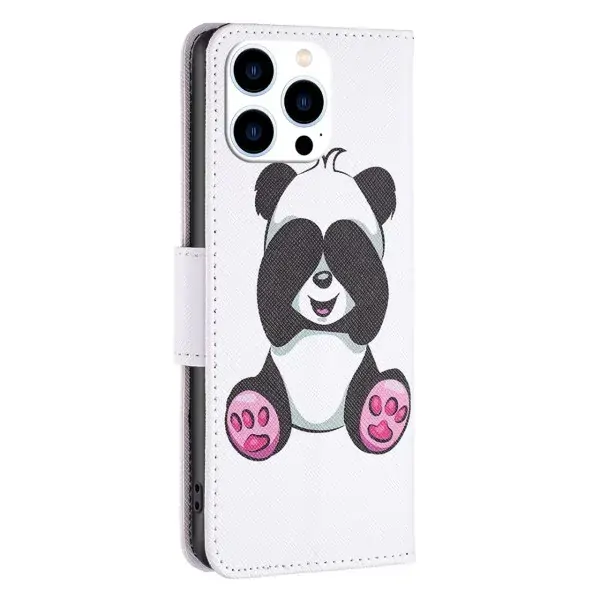 Púzdro pre iPhone 14 Pro Panda biele