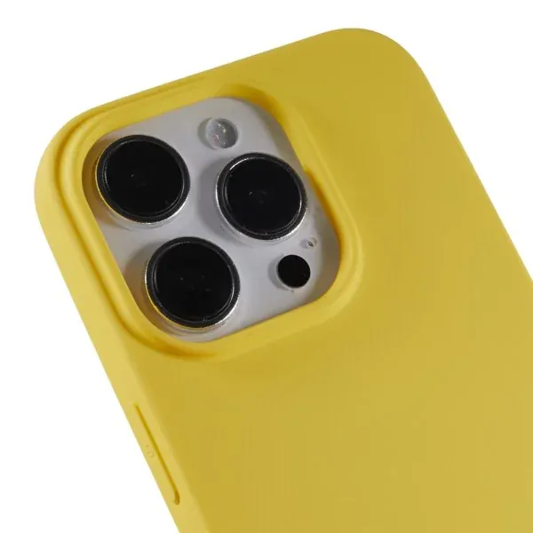 Kryt na iPhone 14 Pro gumový Thickness žltý