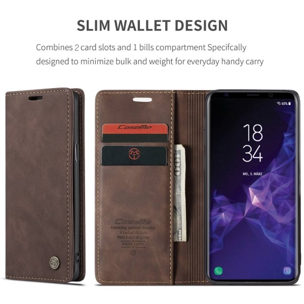 Púzdro pre Samsung Galaxy S9 CASEME hnedé