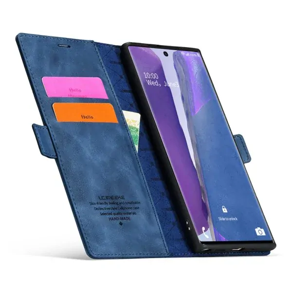 Puzdro na Samsung Galaxy Note 20 Ultra LC.IMEEKE modré