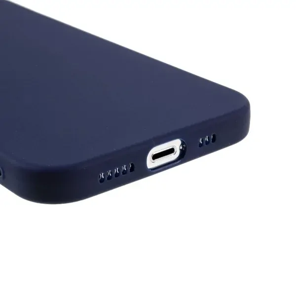 Kryt na iPhone 13 Pro Max gumový tmavo modry