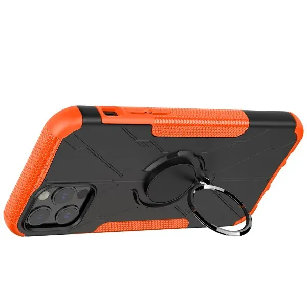 Kryt na iPhone 12 / 12 Pro odolný Tire 2 oranžový