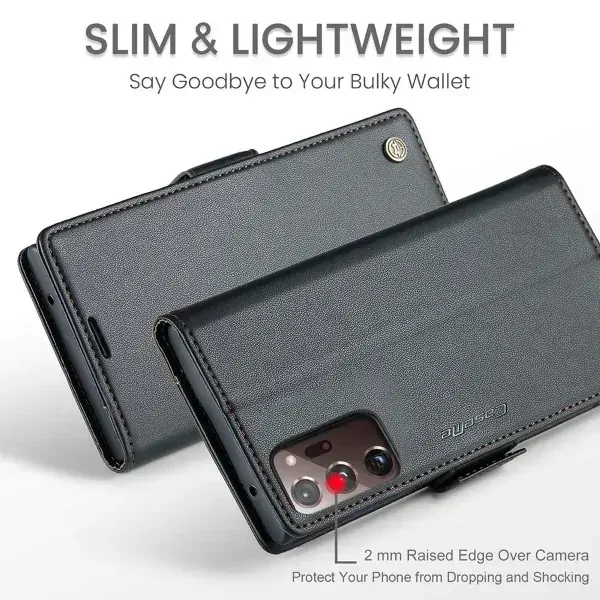 Puzdro na Samsung Galaxy Note 20 Ultra CASEME smooth čierne