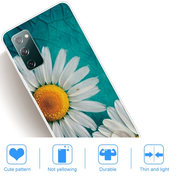 Kryt na Samsung Galaxy S20 FE Kopretina