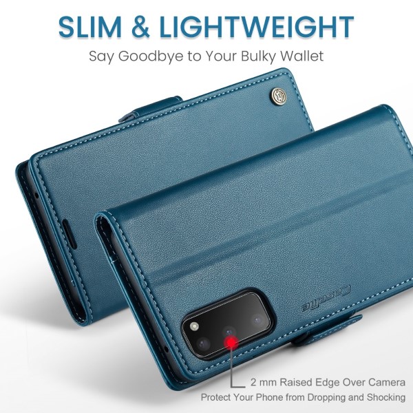 Puzdro na Samsung Galaxy S20 CASEME smooth modré