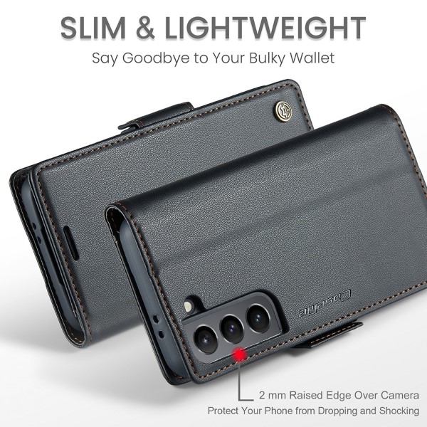 Puzdro na Samsung Galaxy S21 CASEME smooth čierne