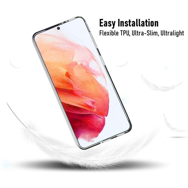 Kryt na Samsung Galaxy S21 Silikónový číry