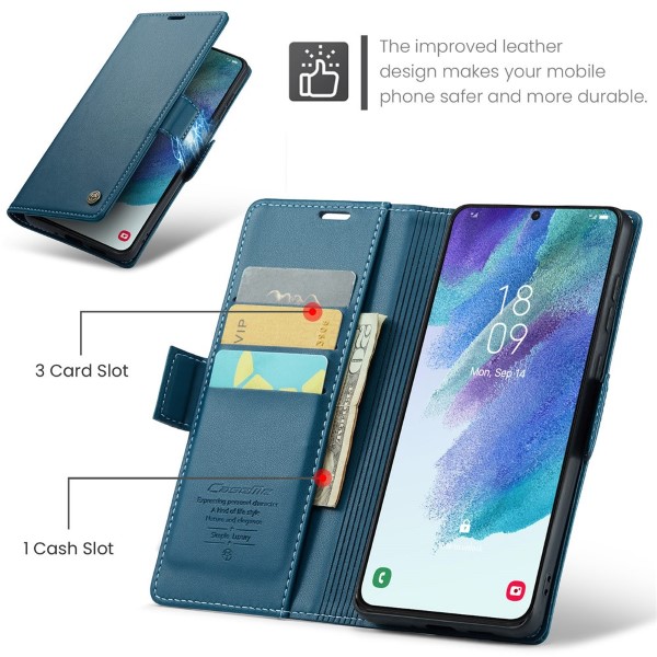 Puzdro na Samsung Galaxy S21 FE CASE smooth modré