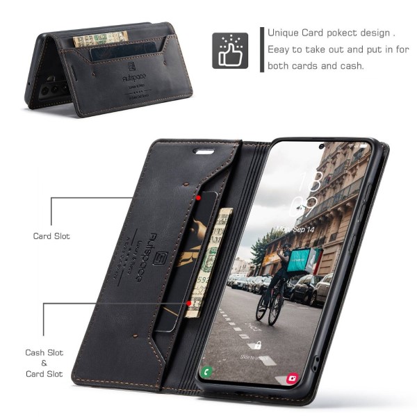 Puzdro na Samsung Galaxy S21 FE AUTSPACE čierne