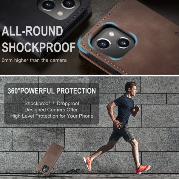 Púzdro na iPhone 14 Plus CASEME hnedé