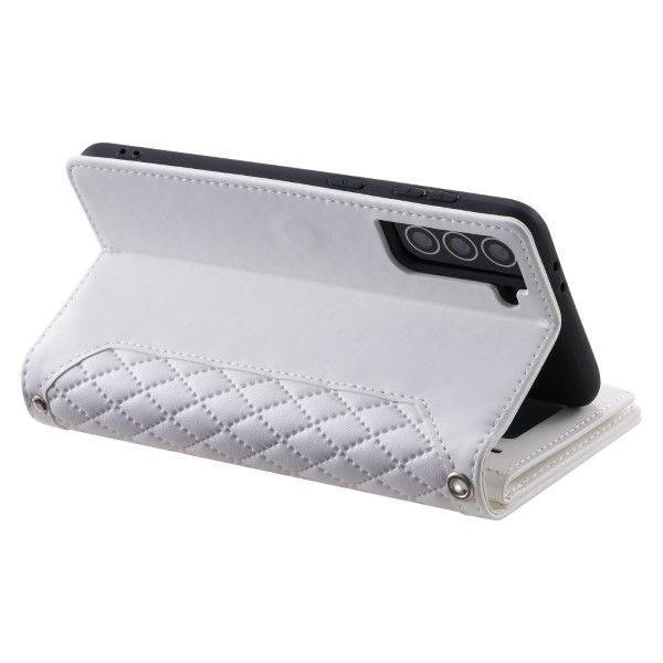 Puzdro na Samsung Galaxy S22 Luxury Double Layer biele