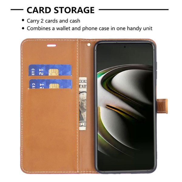 Puzdro na Samsung Galaxy S22 Jeans ružové