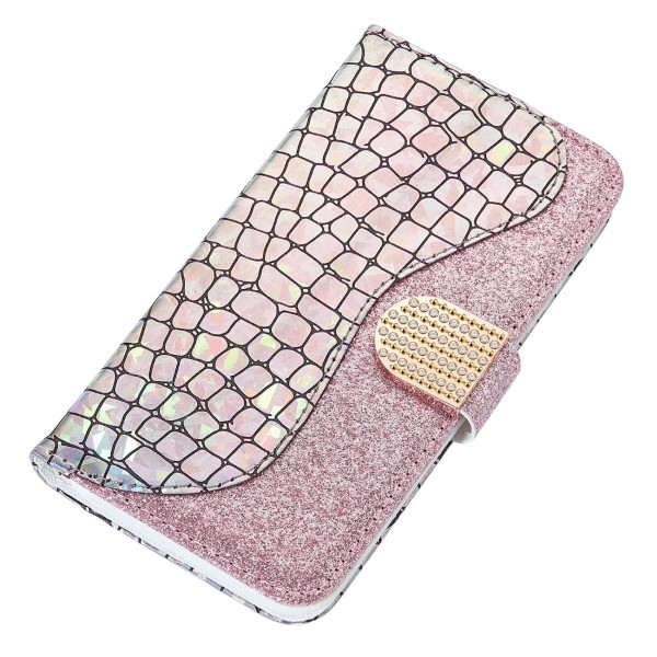 Puzdro na Samsung Galaxy S22 Glitter ružové