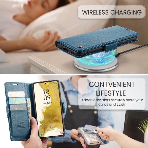 Puzdro na Samsung Galaxy S22 Plus CASEME smooth modré