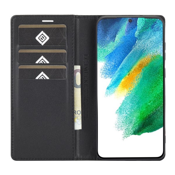 Puzdro LC.IMEEKE na Samsung Galaxy S22 Plus Carbon Vertical čierne