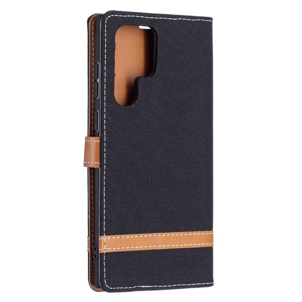 Puzdro na Samsung Galaxy S22 Ultra Jeans čierne