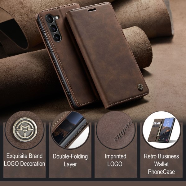 Puzdro na Samsung Galaxy S23 CASEME hnedé