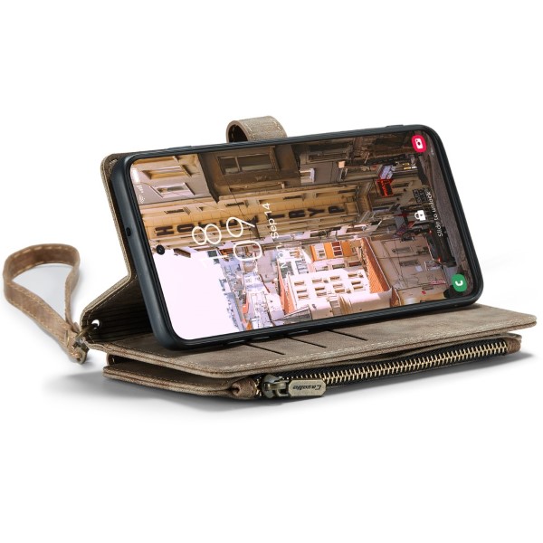 Puzdro na Samsung Galaxy S23 Plus CASEME Deluxe hnedé