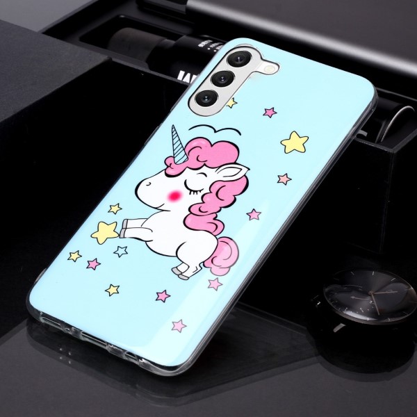 Kryt na Samsung Galaxy S23 plus svietiaci Jednorožec