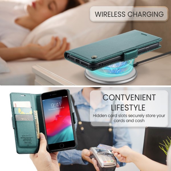 Púzdro na iPhone 7 Plus / 8 Plus CASEME zelené