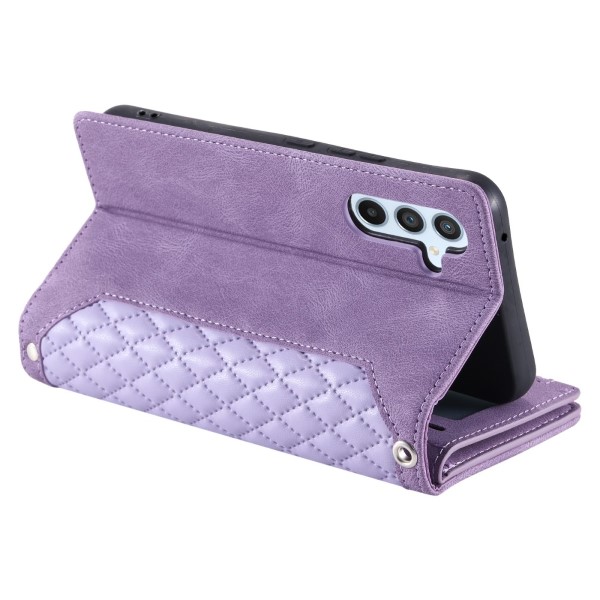 Puzdro na Samsung Galaxy S23 FE Luxury Double Layer fialové