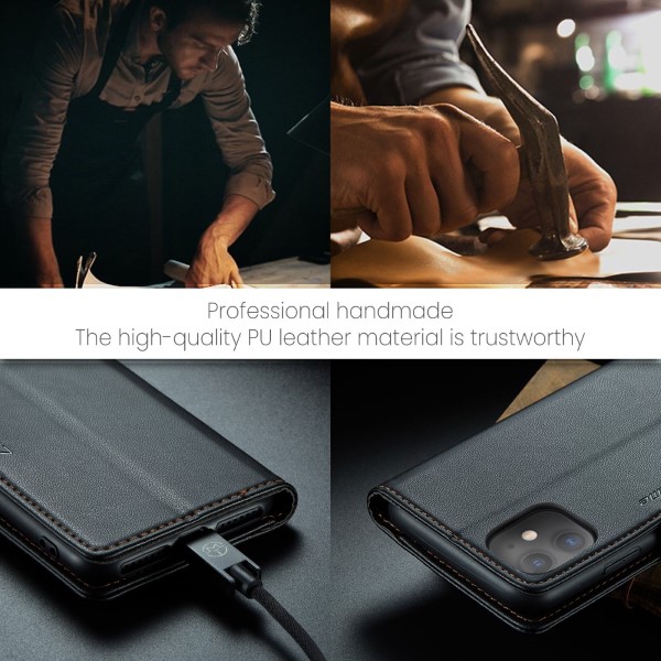 Púzdro pre iPhone 11 CASEME Smooth čierne