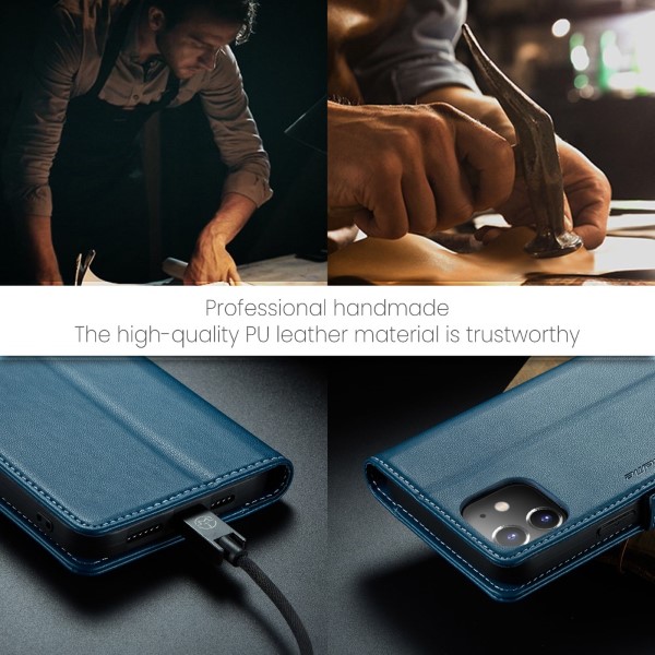 Púzdro pre iPhone 12 Mini CASEME Smooth modré