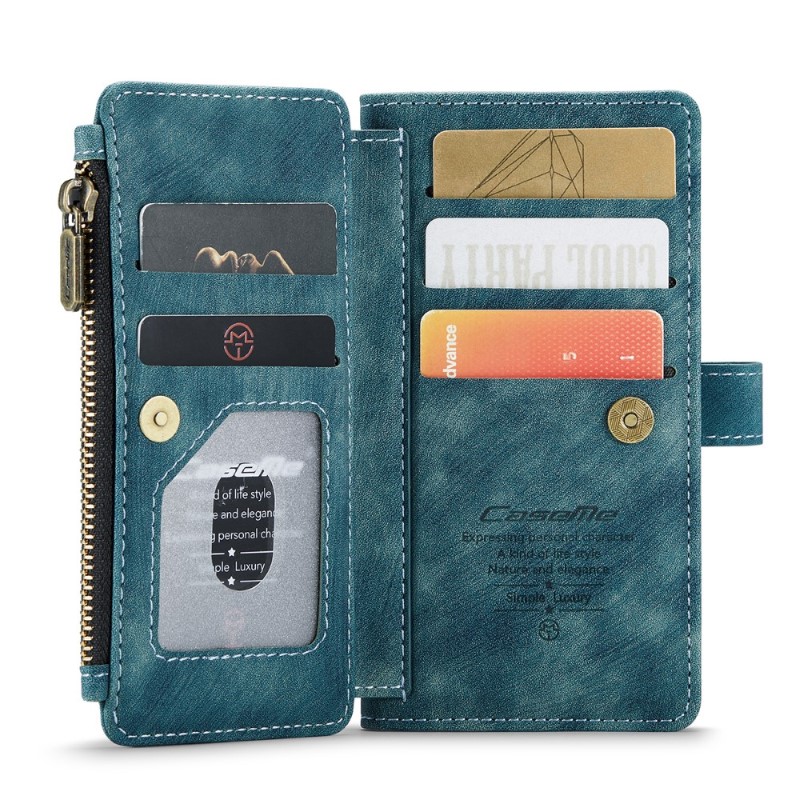 Púzdro pre iPhone 7 / 8 / SE ( 2020 / 2022 ) Luxury Double Layer modré