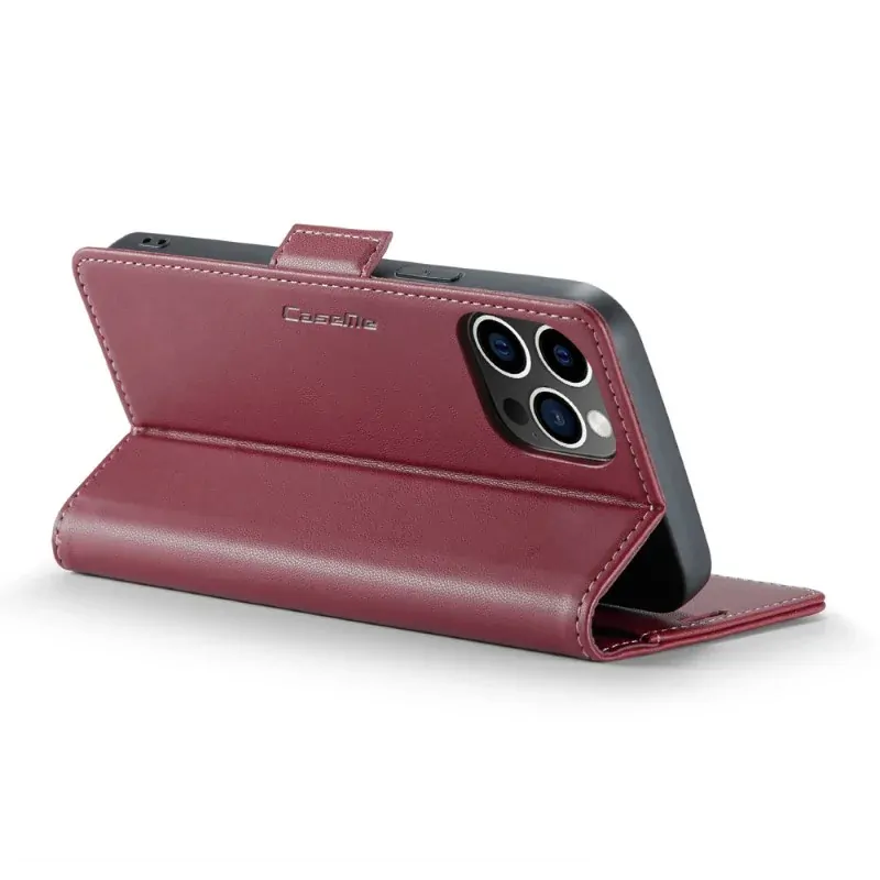 Púzdro pre iPhone 12 / 12 Pro CASEME smooth červené