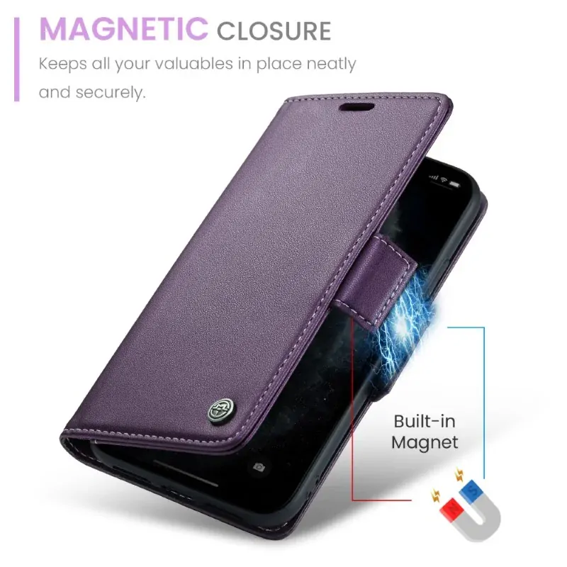Púzdro pre iPhone 11 Pro CASEME smooth fialové