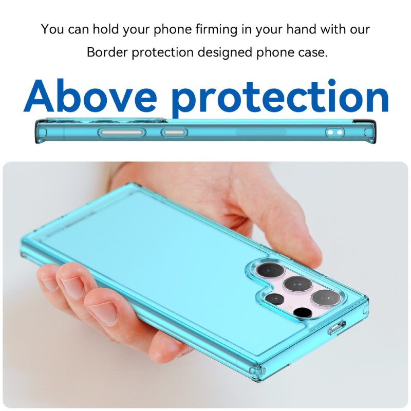 Kryt na Samsung Galaxy S24 Ultra Gumový Candy modrý