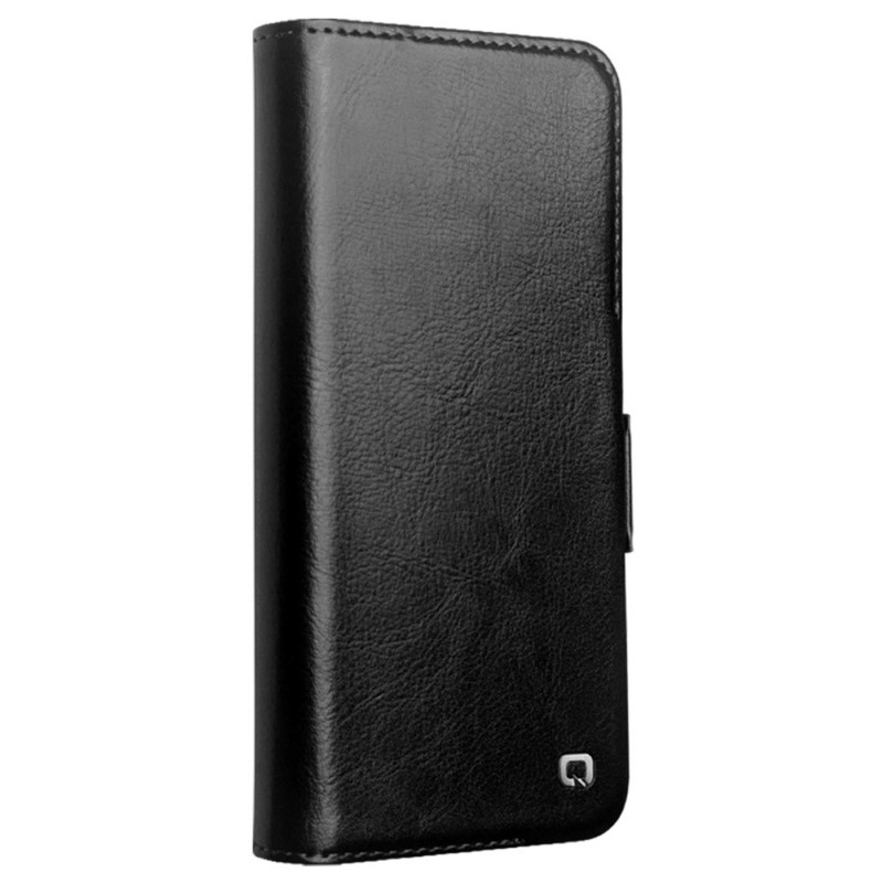 Puzdro kožené QIALINO na Samsung Galaxy S24 Plus čierne