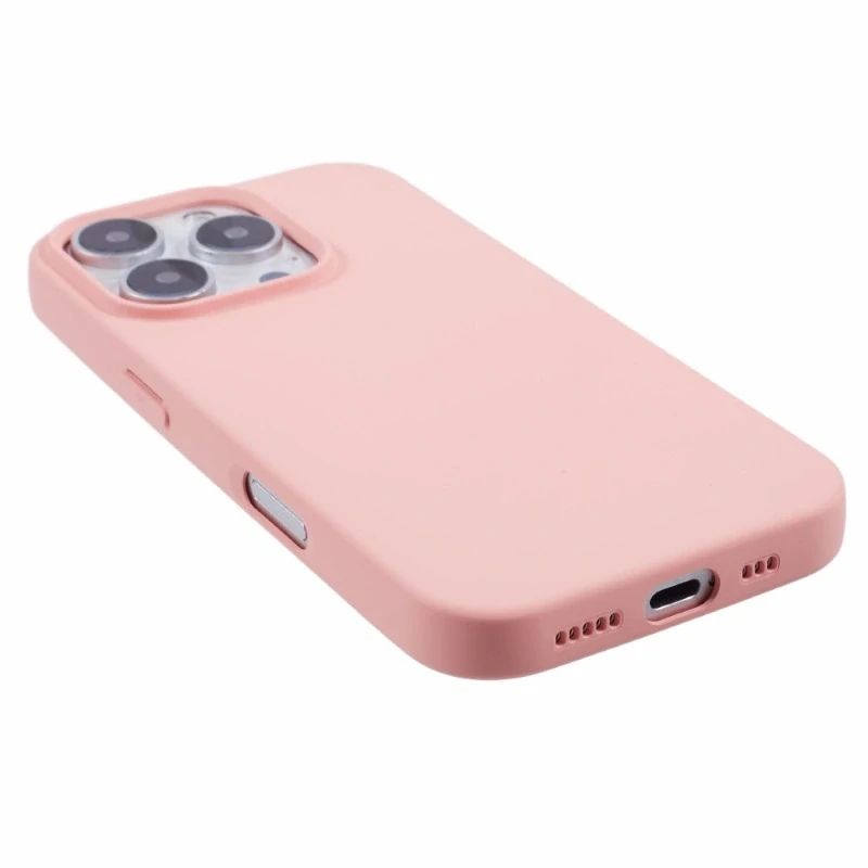 Kryt na iPhone 16 Pro gumový Premium ružový