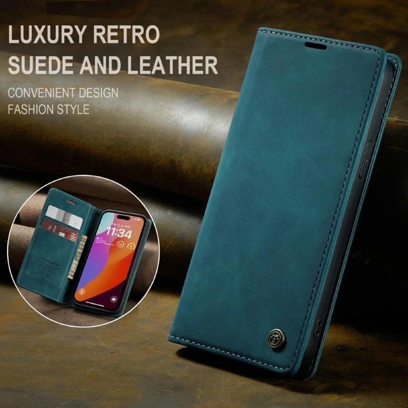 Puzdro CASEME pre iPhone 16 Pro Max modré