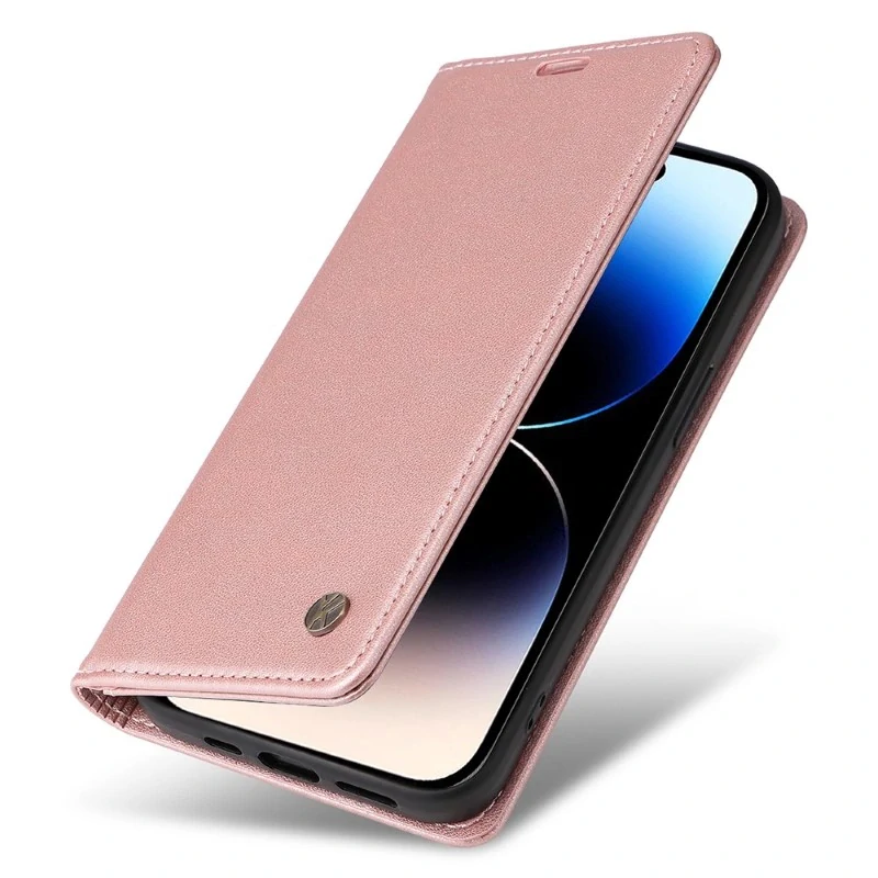 Puzdro na iPhone 15 Pro YIKATU ružové