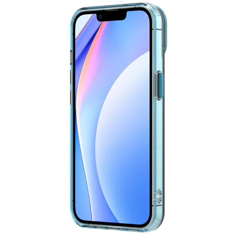 Kryt na iPhone 13 gumový Candy (podpora MagSafe) modrý