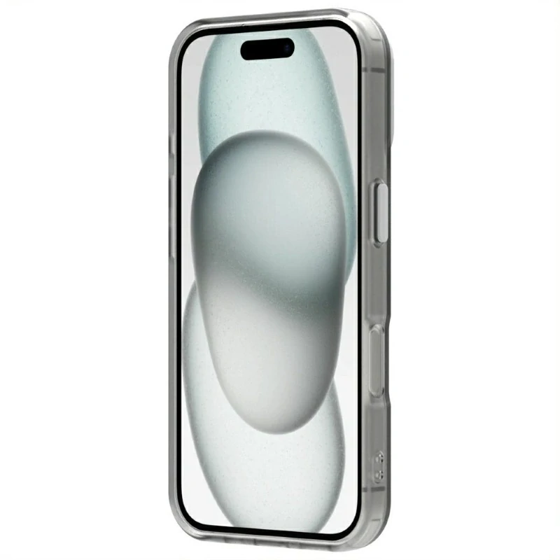 Kryt na iPhone 16 gumový Candy (podpora MagSafe) biely
